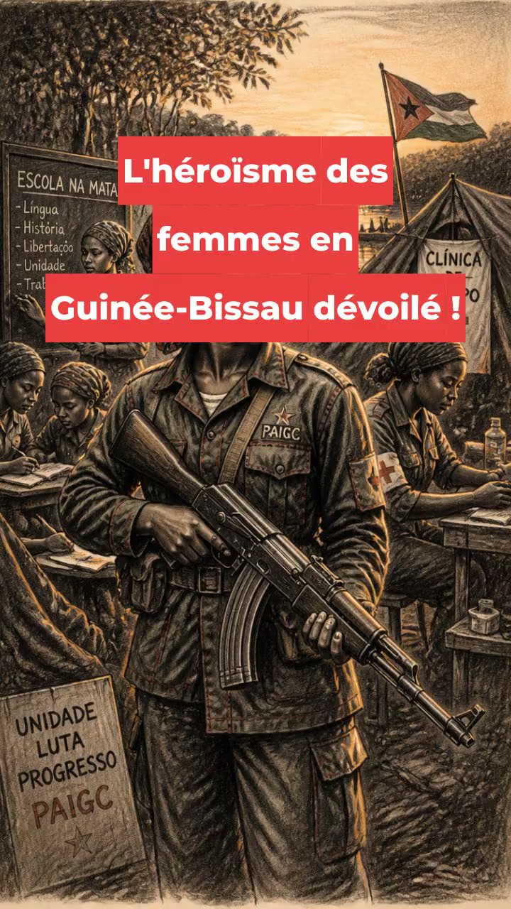 L'héroïsme des femmes en Guinée-Bissau dévoilé !