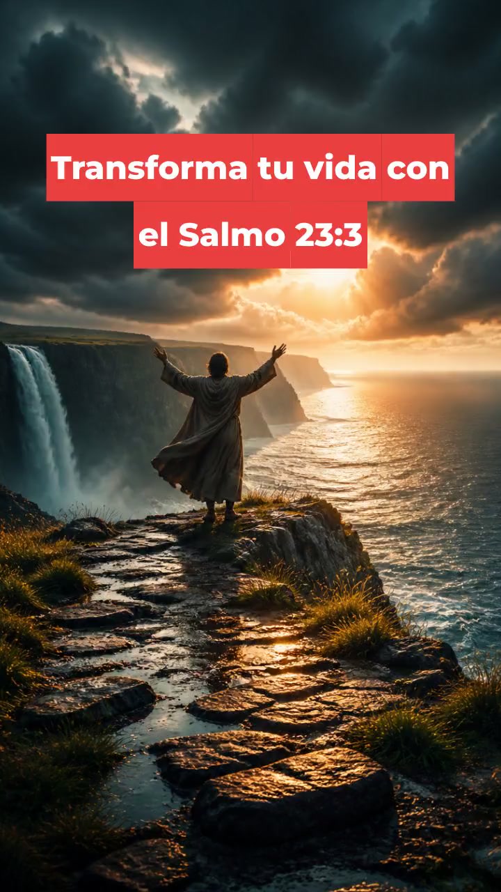 Transforma tu vida con el Salmo 23:3