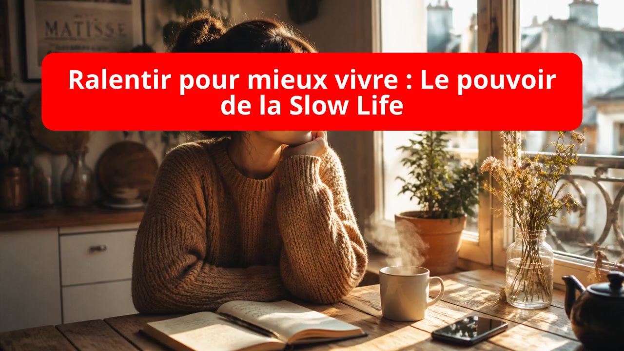 Ralentir pour mieux vivre : Le pouvoir de la Slow Life