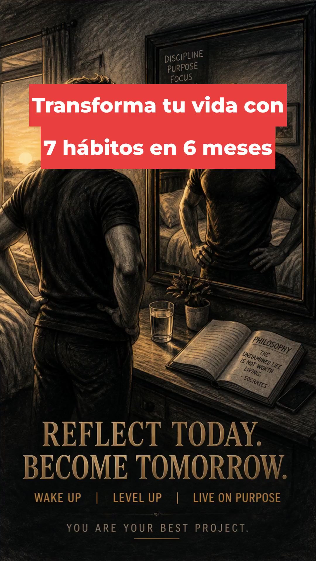Transforma tu vida con 7 hábitos en 6 meses