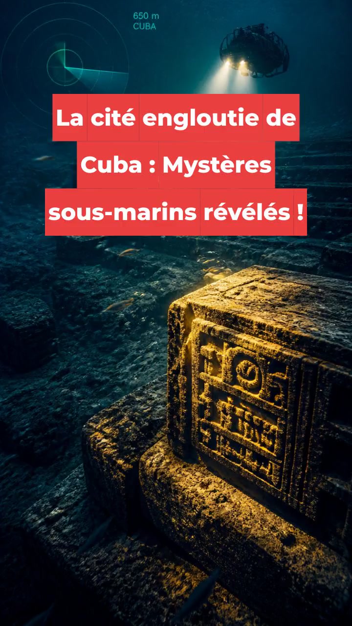 La cité engloutie de Cuba : Mystères sous-marins révélés !