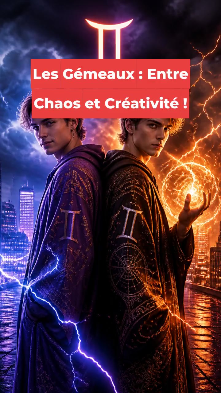 Les Gémeaux : Entre Chaos et Créativité !