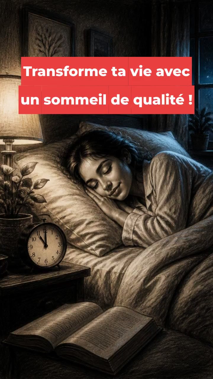 Transforme ta vie avec un sommeil de qualité !