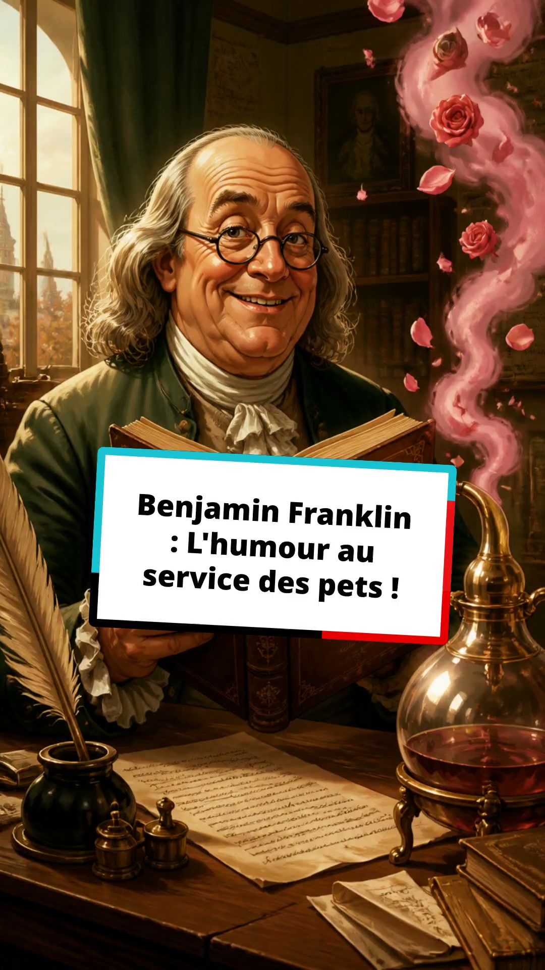 Benjamin Franklin : L'humour au service des Pets !