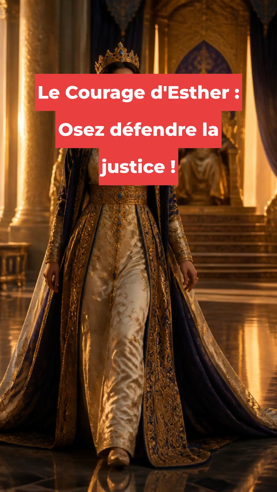 Le Courage d'Esther : Osez défendre la justice !