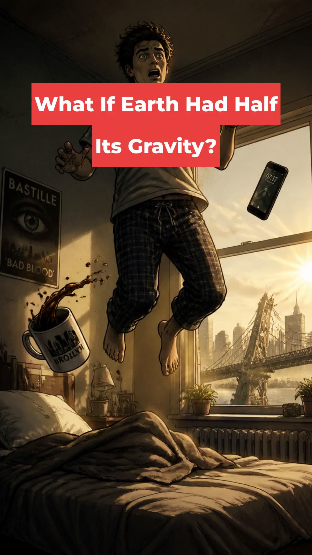 What If Earth Had Half Its Gravity?