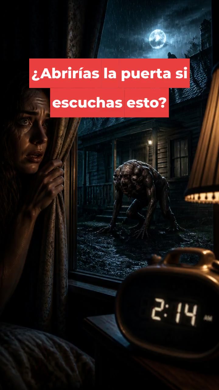 ¿Abrirías la puerta si escuchas esto?