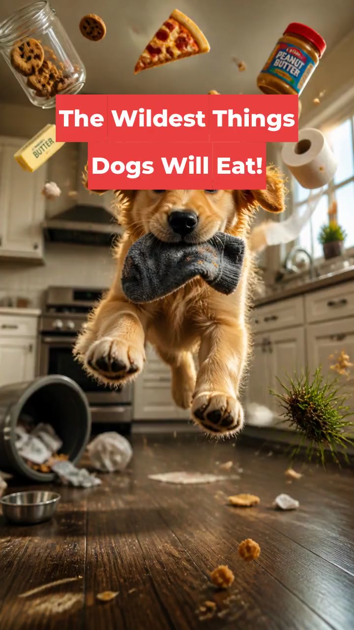 The Wildest Things Dogs Will Eat!