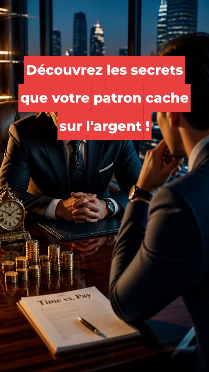 Découvrez les secrets que votre patron cache sur l'argent !