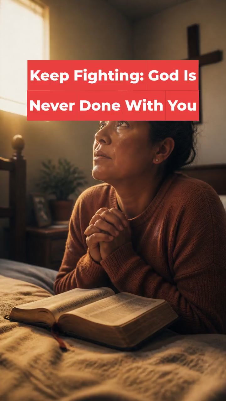 Keep Fighting: God Is Never Done With You