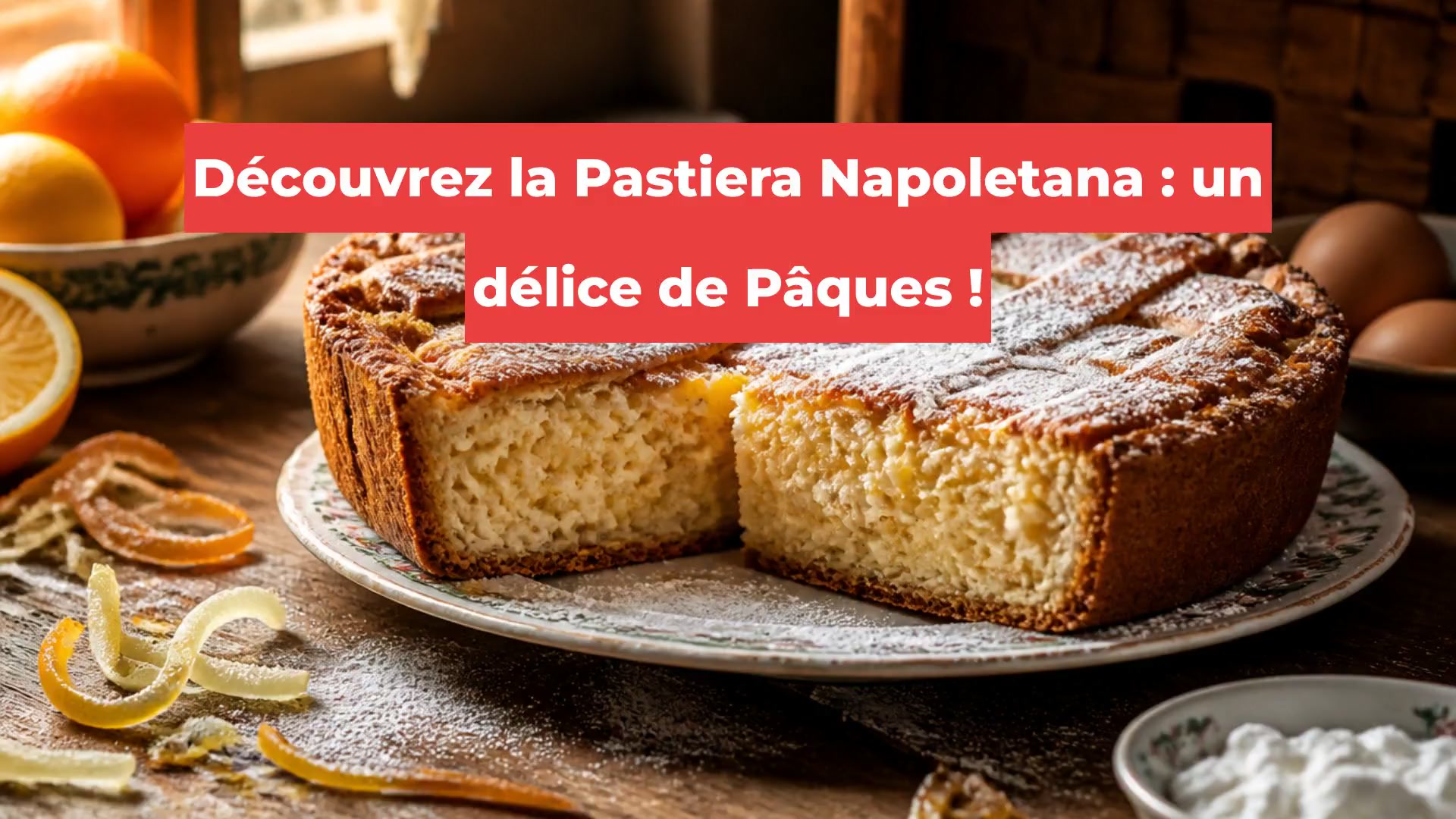 Découvrez la Pastiera Napoletana : un délice de Pâques !
