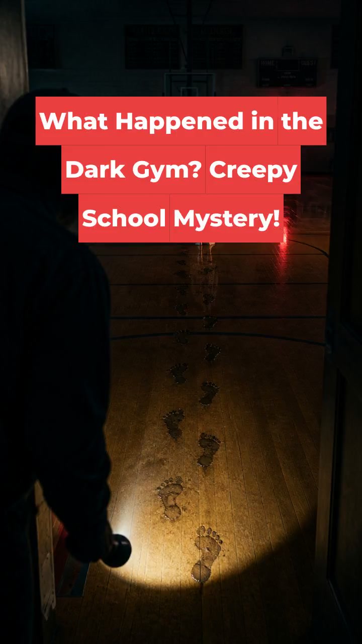 What Happened in the Dark Gym? Creepy School Mystery!