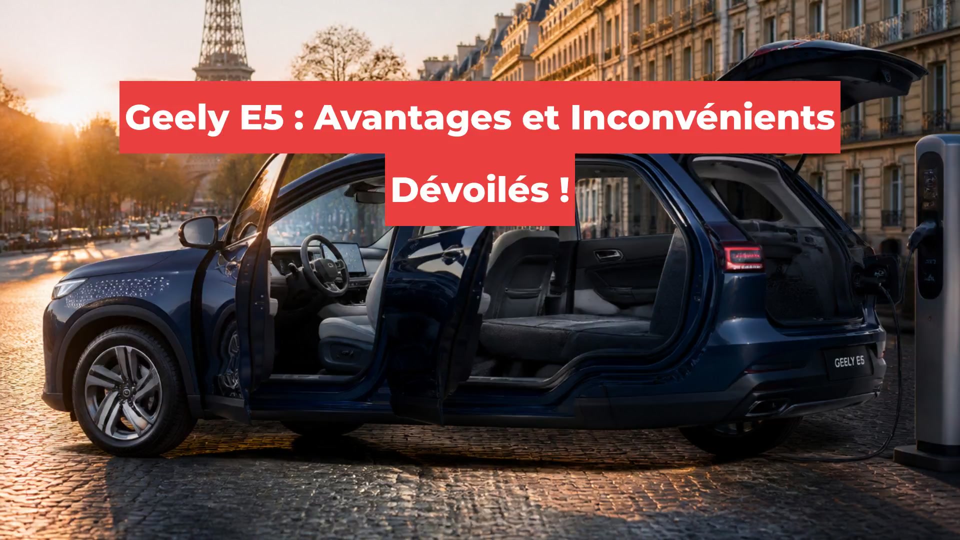 Geely E5 : Avantages et Inconvénients Dévoilés !