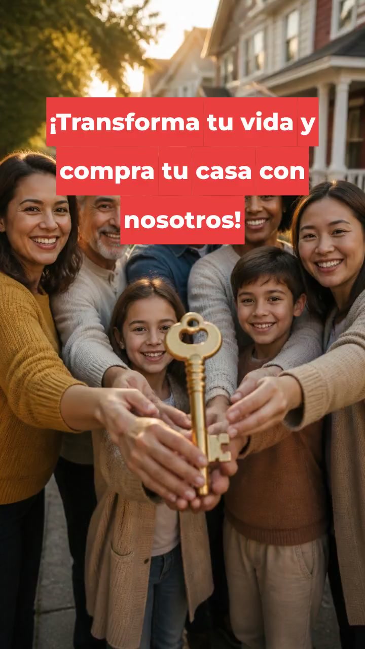 ¡Transforma tu vida y compra tu casa con nosotros!