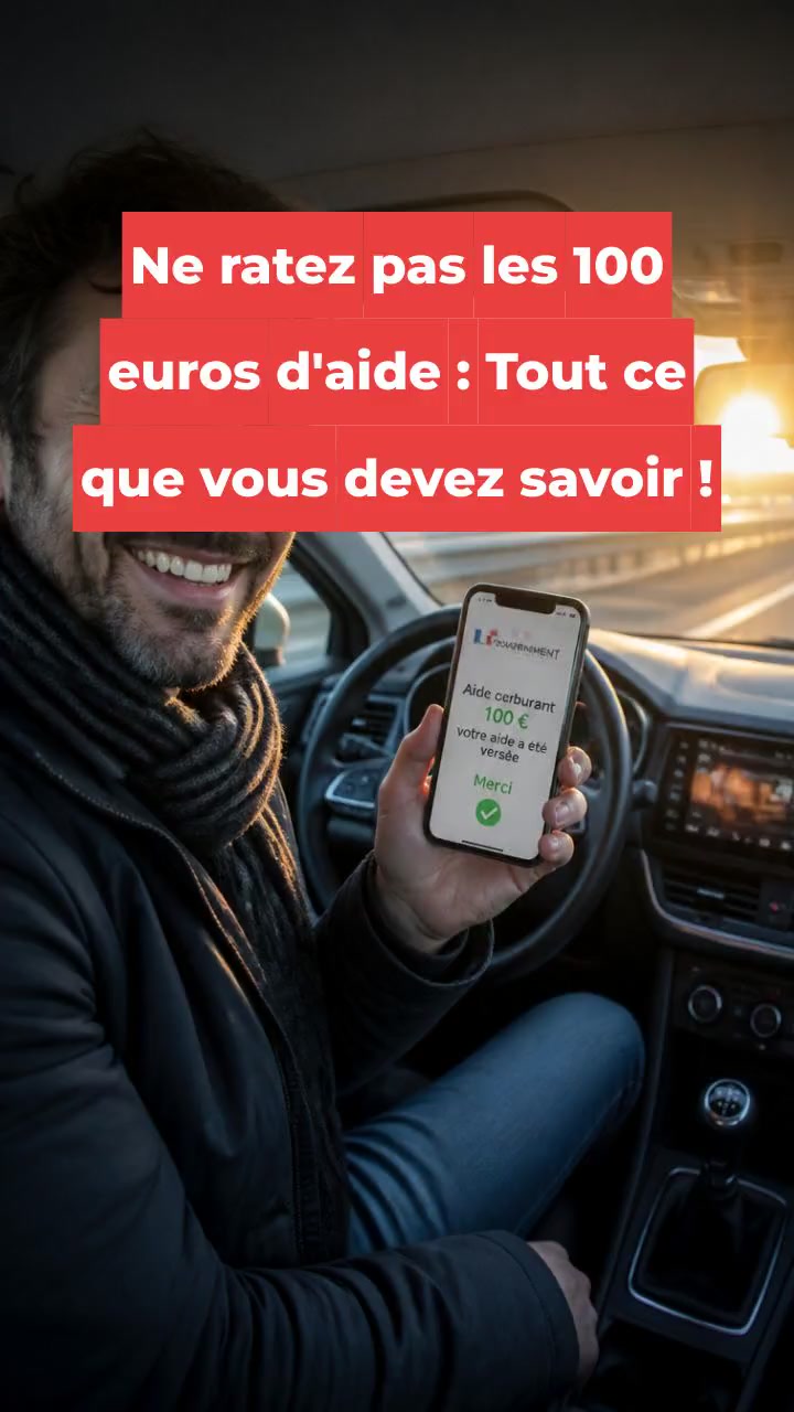 Ne ratez pas les 100 euros d'aide : Tout ce que vous devez savoir !
