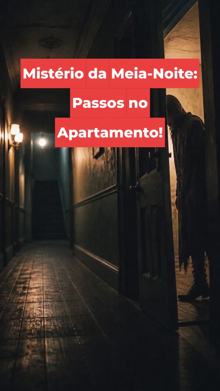 Mistério da Meia-Noite: Passos no Apartamento!