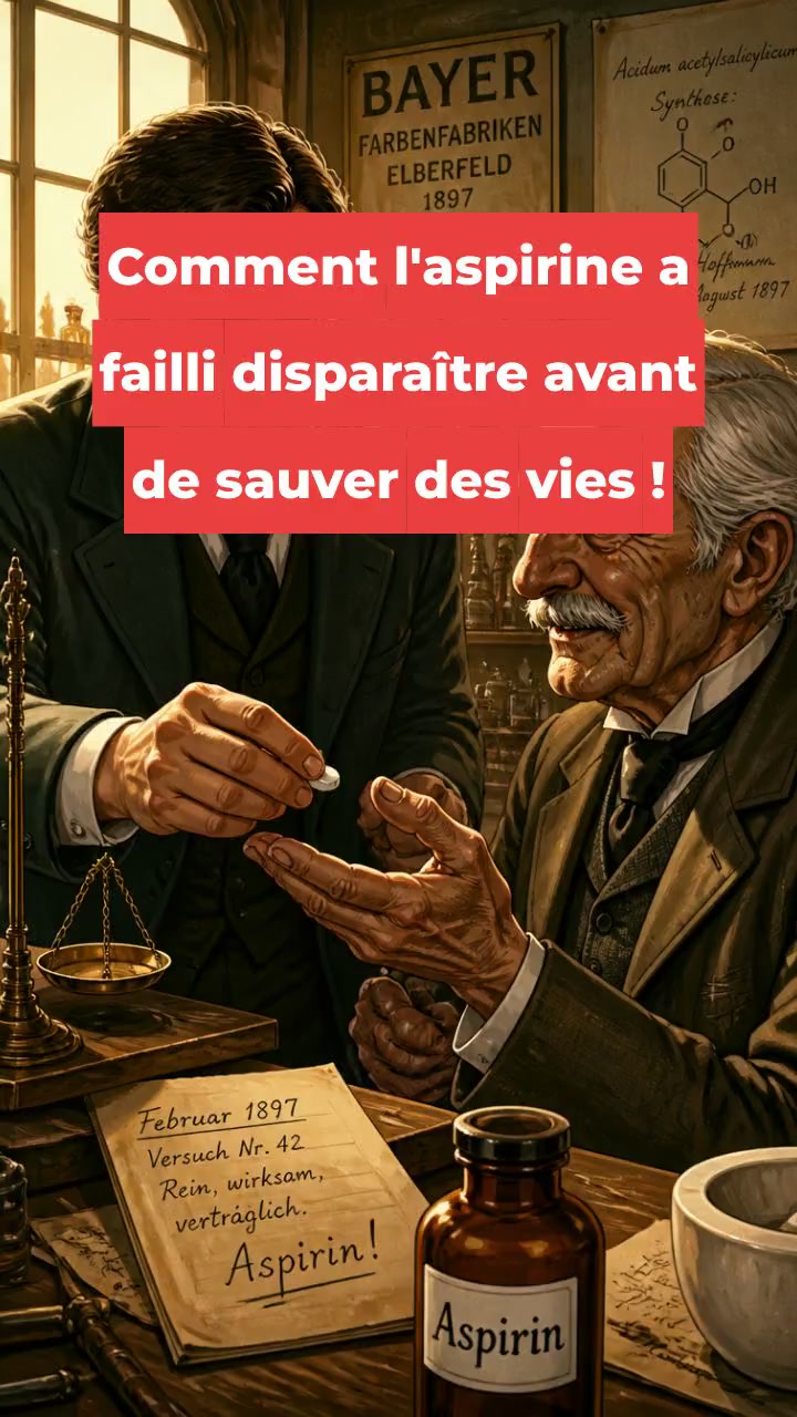 Comment l'aspirine a failli disparaître avant de sauver des vies !