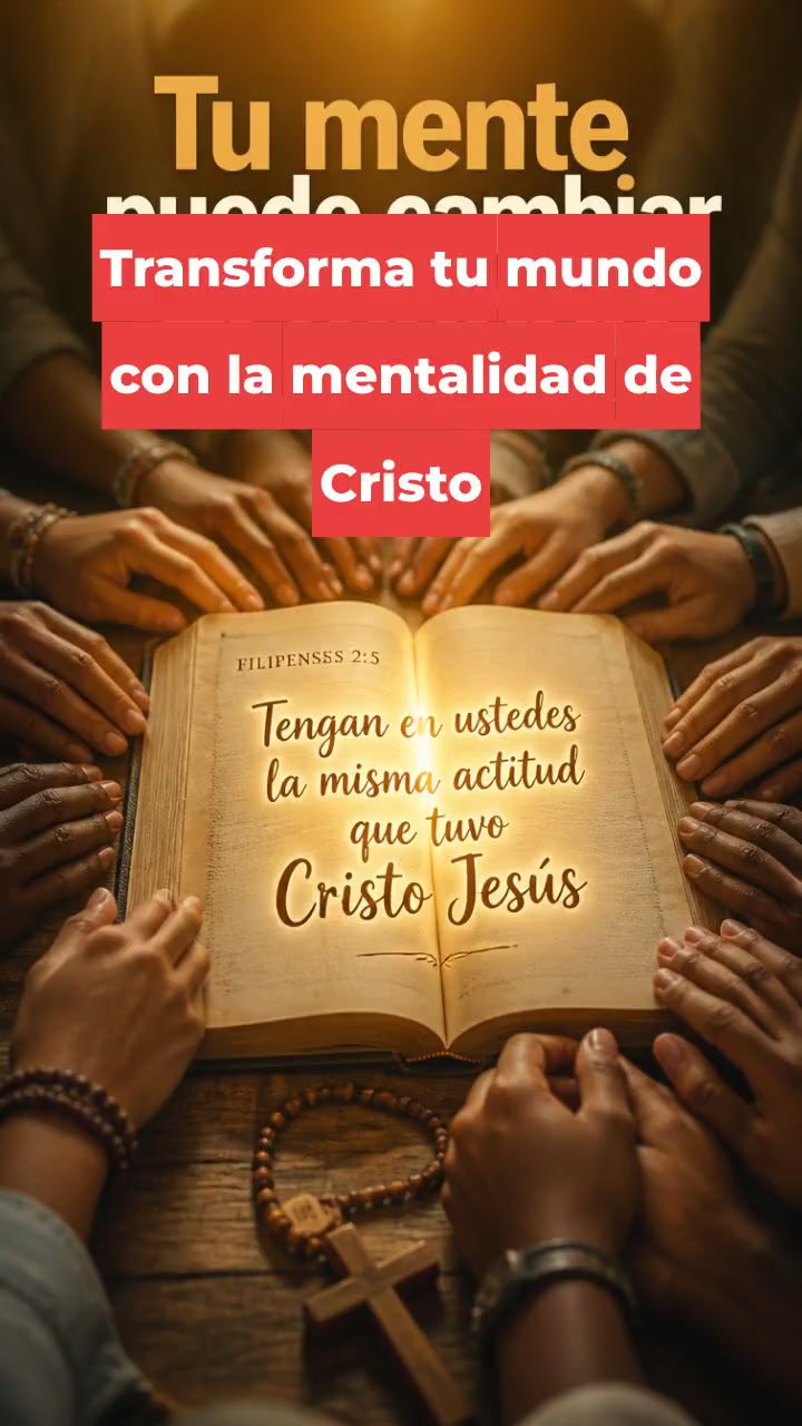 Transforma tu mundo con la mentalidad de Cristo