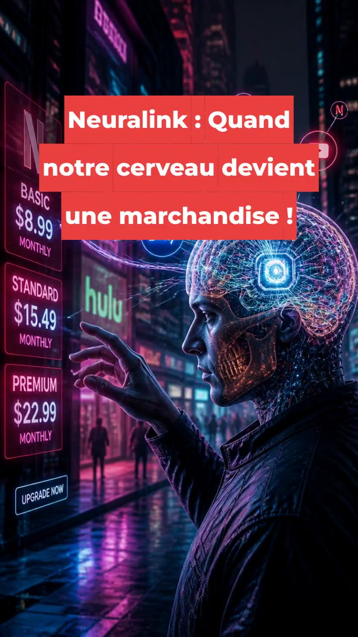 Neuralink : Quand notre cerveau devient une marchandise !