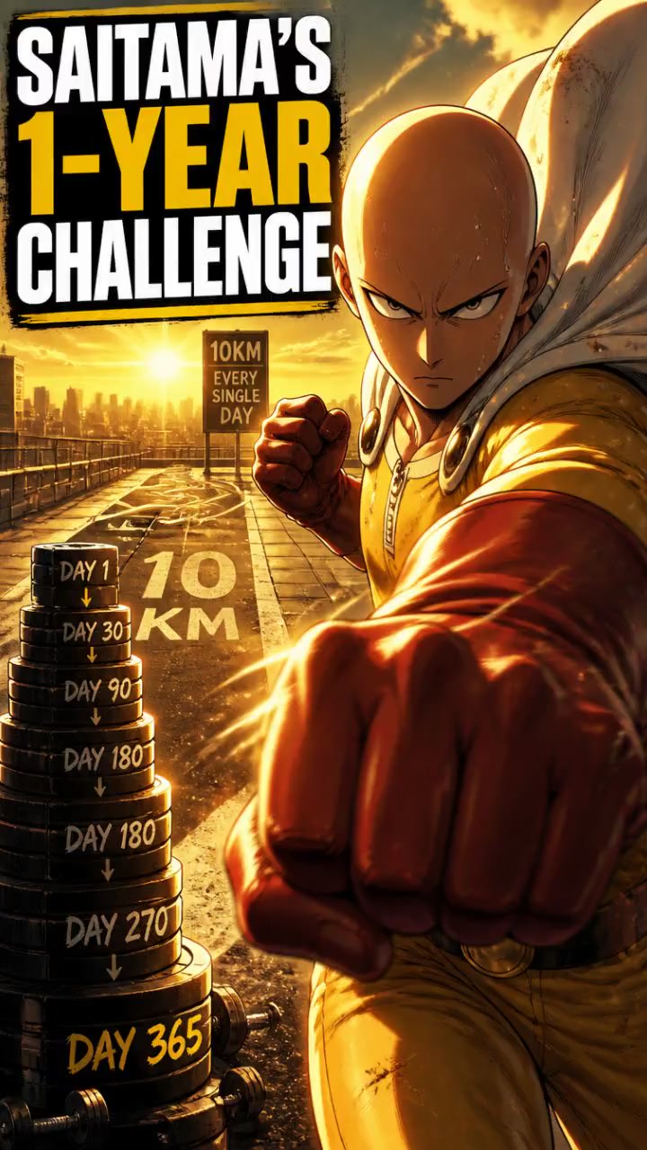 Can You Handle Saitama's Intense Training Challenge?