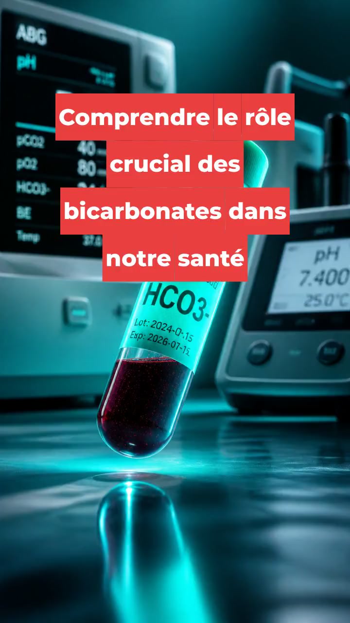 Comprendre le rôle crucial des bicarbonates dans notre santé