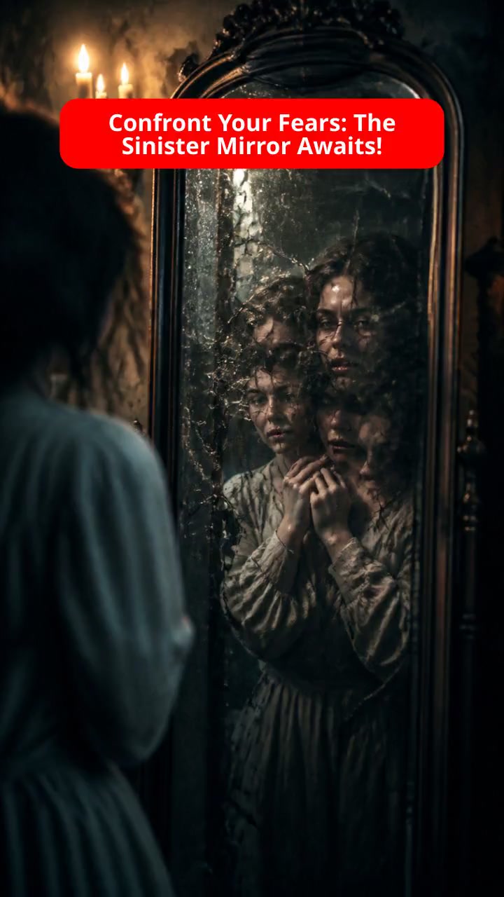 Confront Your Fears: The Sinister Mirror Awaits!