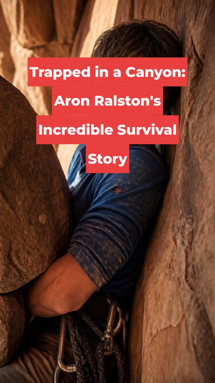 Trapped in a Canyon: Aron Ralston's Incredible Survival Story