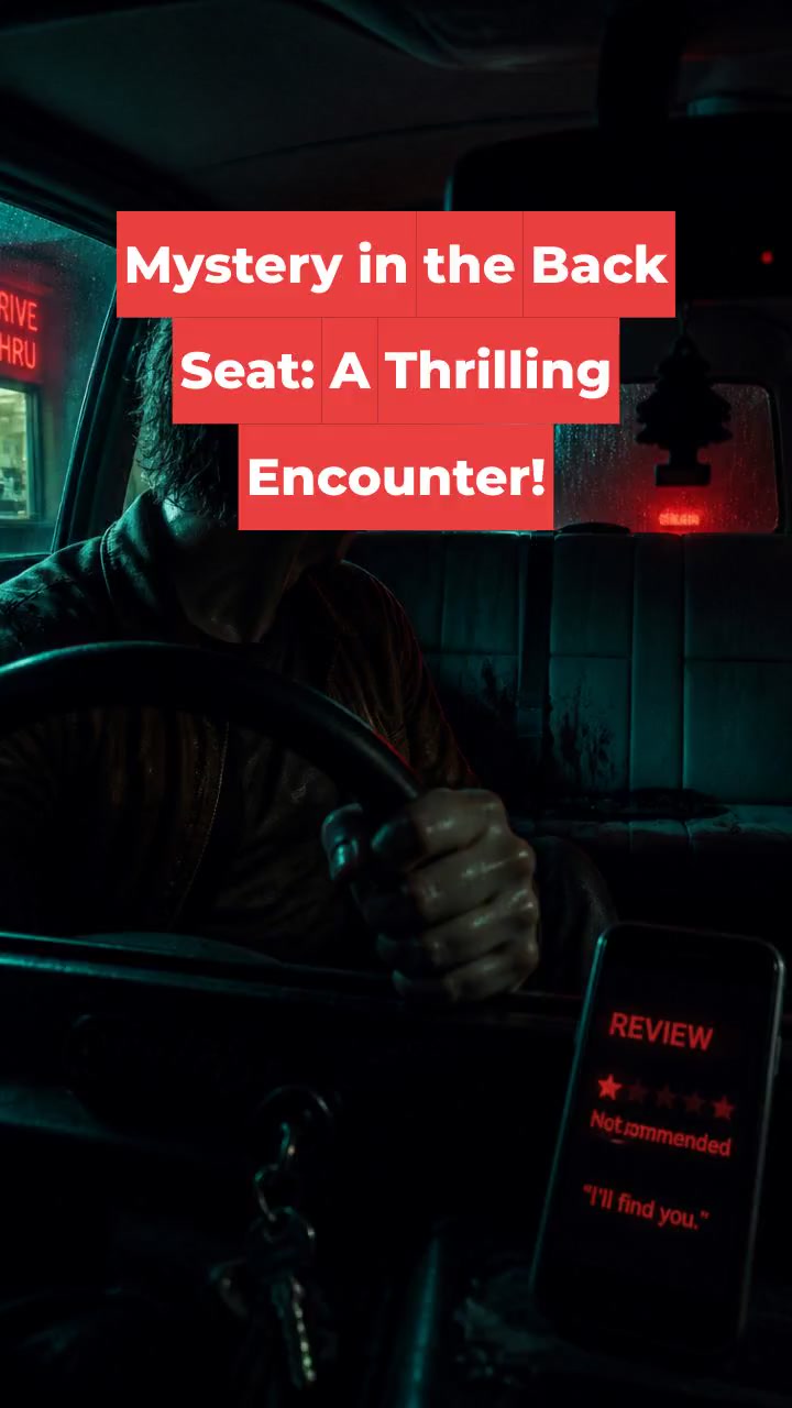 Mystery in the Back Seat: A Thrilling Encounter!