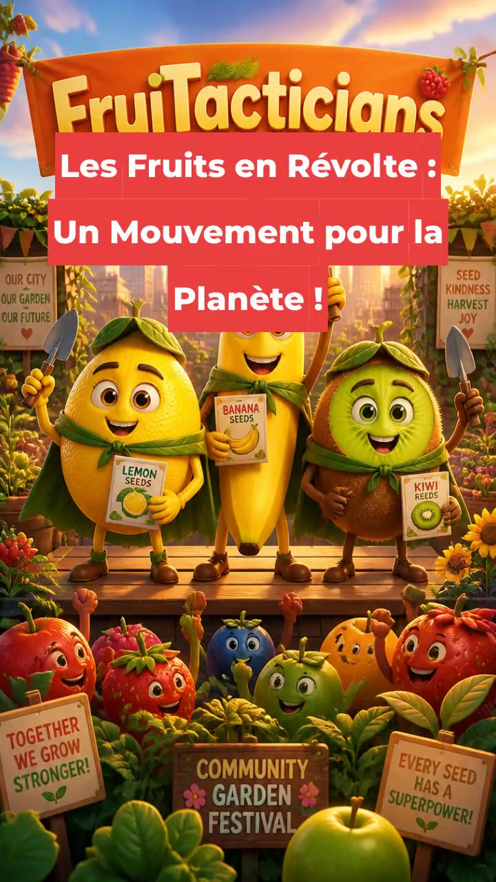 Les Fruits en Révolte : Un Mouvement pour la Planète !