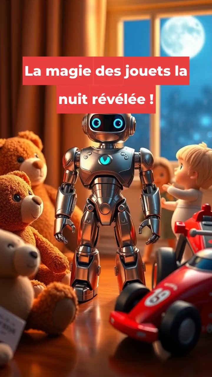 La magie des jouets la nuit révélée !