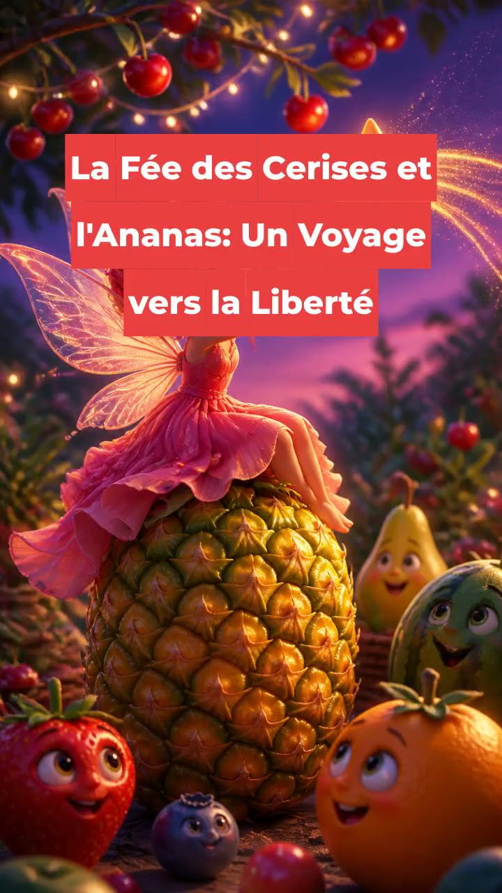 La Fée des Cerises et l'Ananas: Un Voyage vers la Liberté