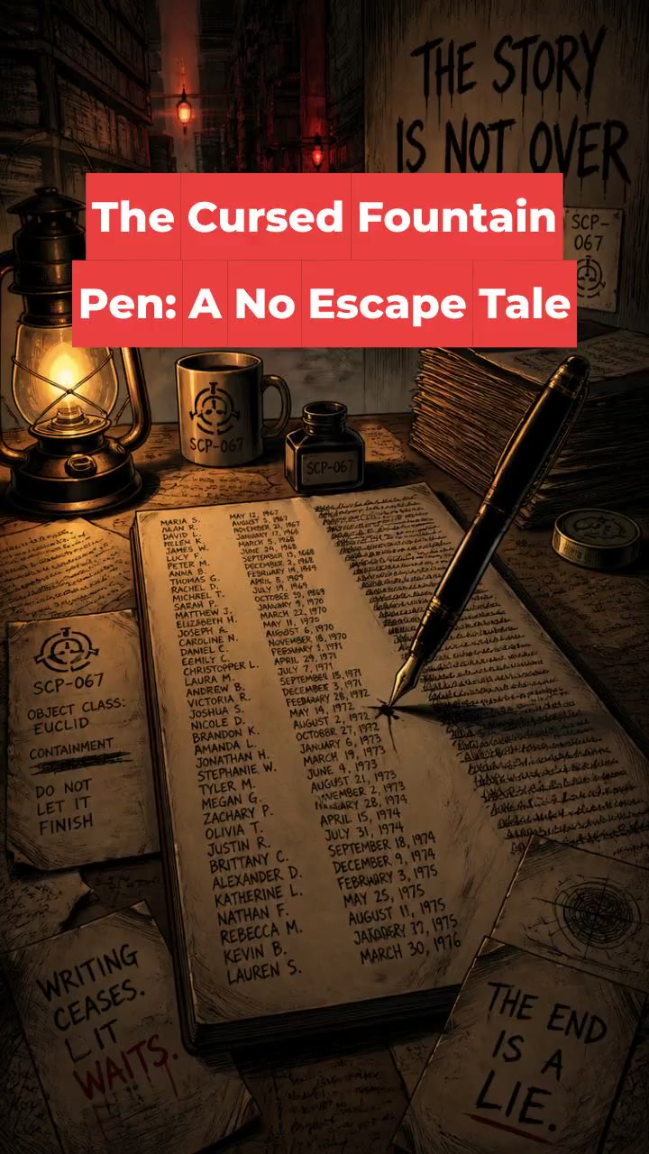 The Cursed Fountain Pen: A No Escape Tale