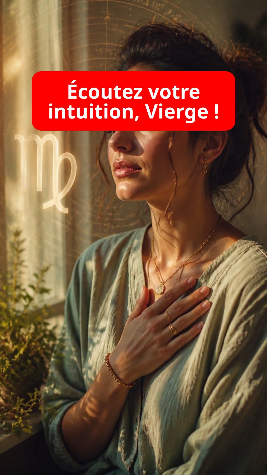 Écoutez votre intuition, Vierge !