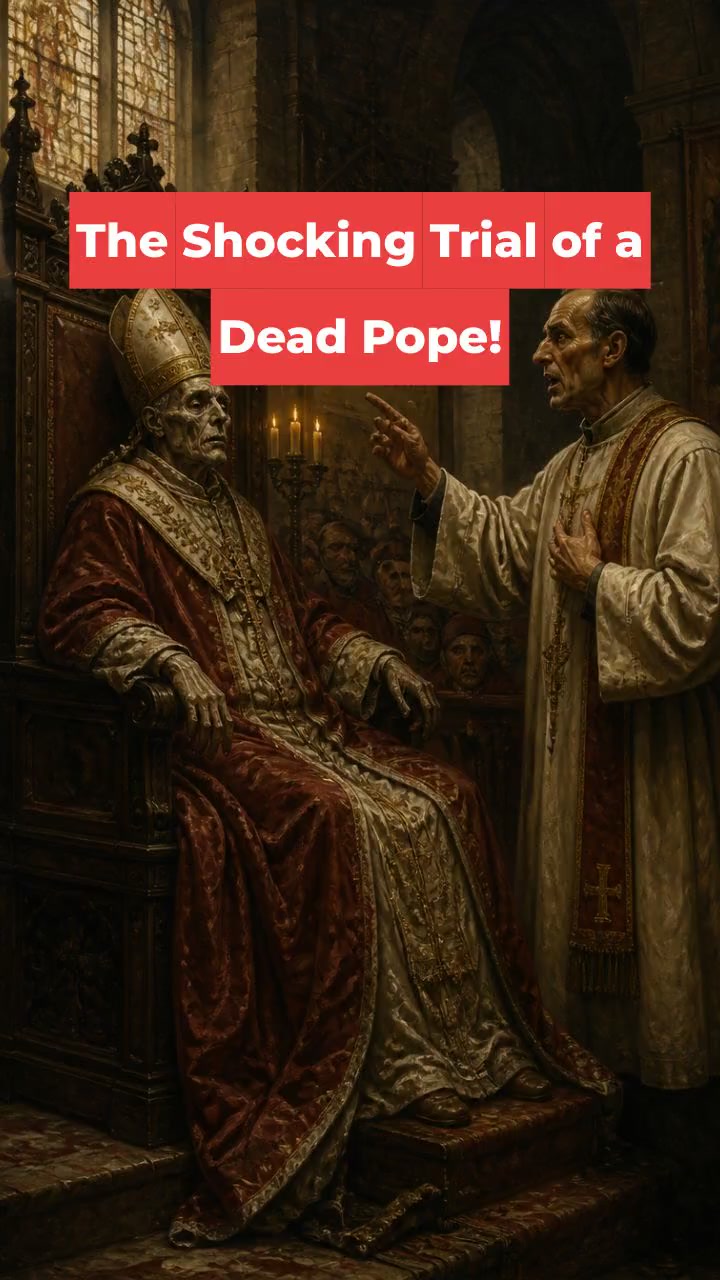 The Shocking Trial of a Dead Pope!
