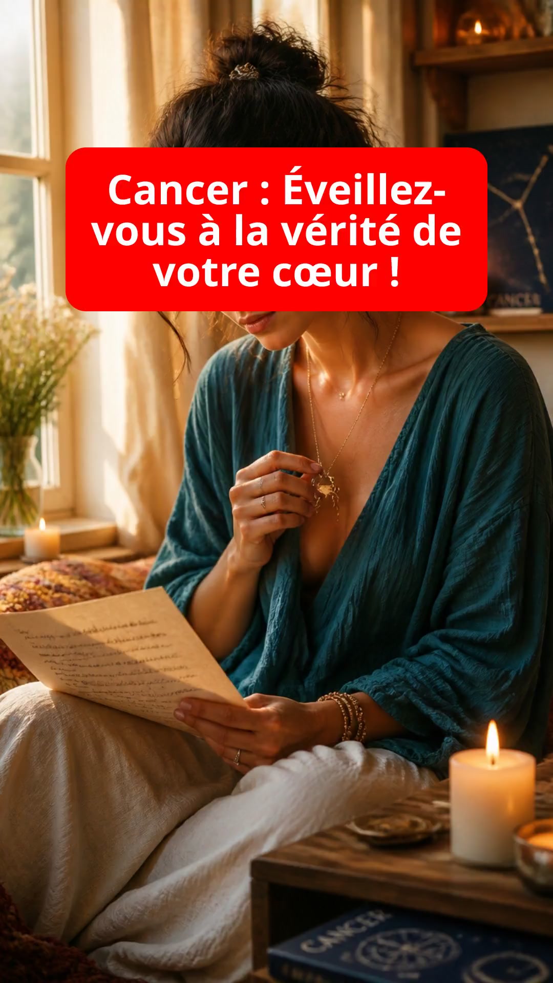 Cancer : Éveillez-vous à la vérité de votre cœur !