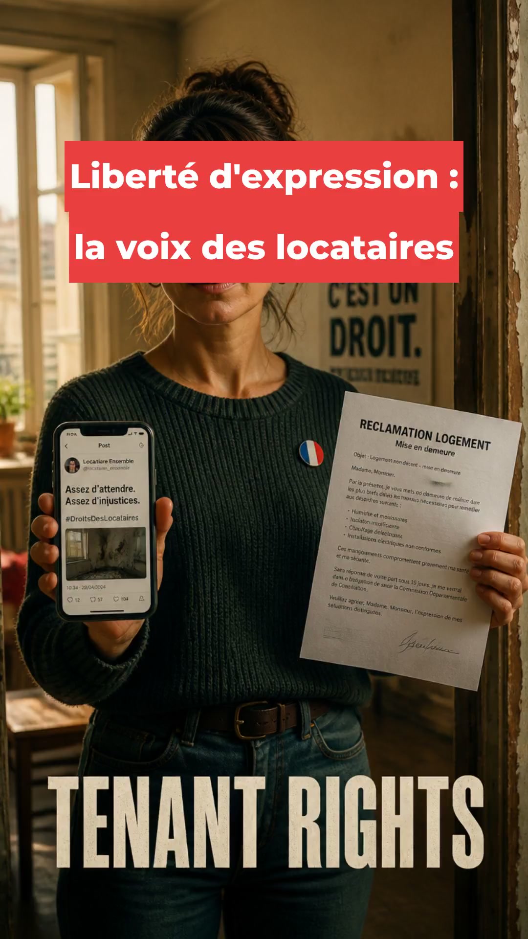 Liberté d'expression : la voix des locataires