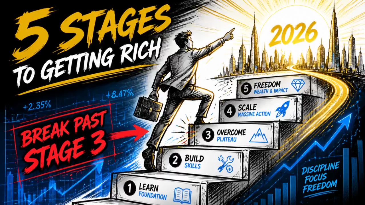 5 Stages to Getting Rich in 2026: Most People Never Make It Past Stage 3