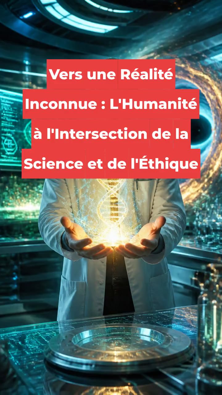 Vers une Réalité Inconnue : L'Humanité à l'Intersection de la Science et de l'Éthique