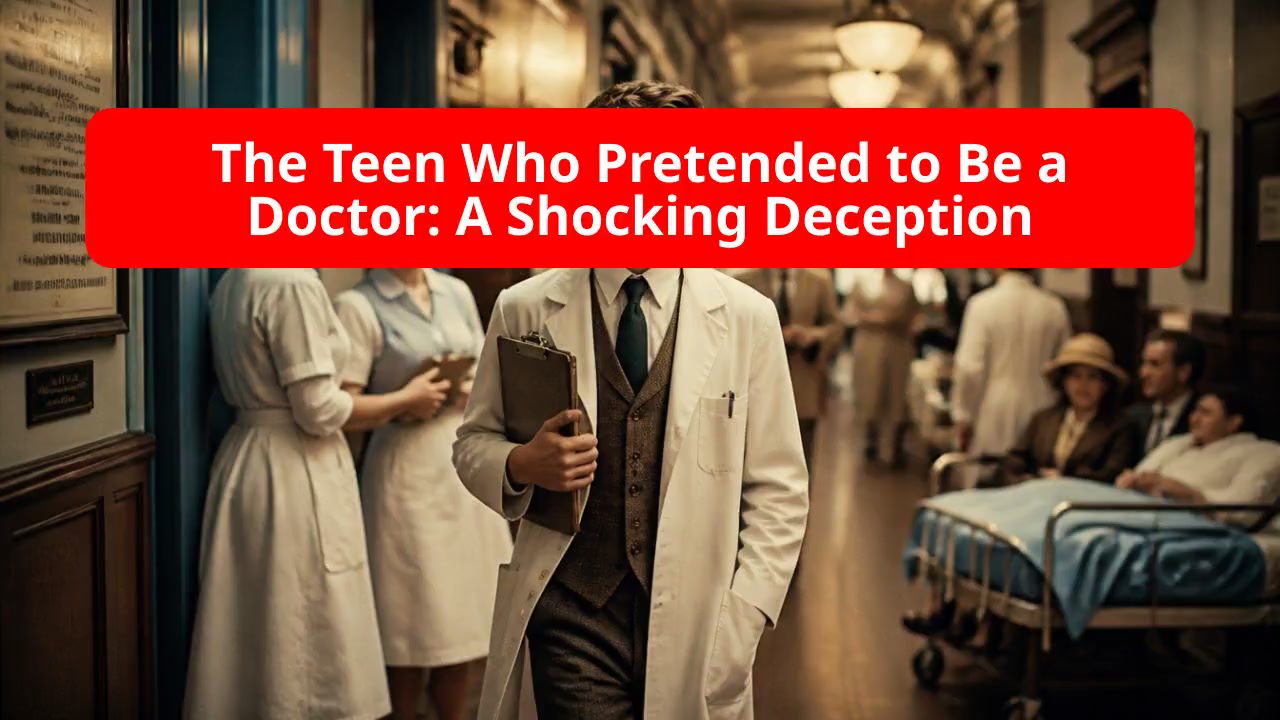 The Teen Who Pretended to Be a Doctor: A Shocking Deception