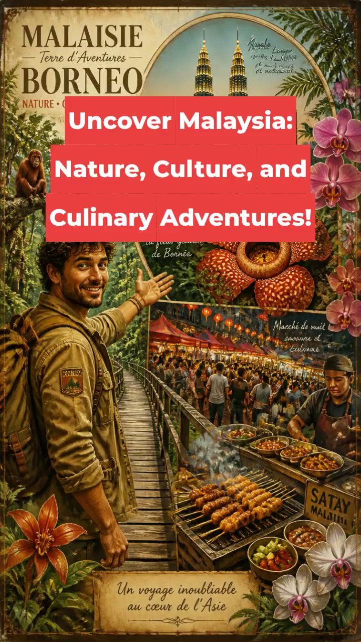 Uncover Malaysia: Nature, Culture, and Culinary Adventures!