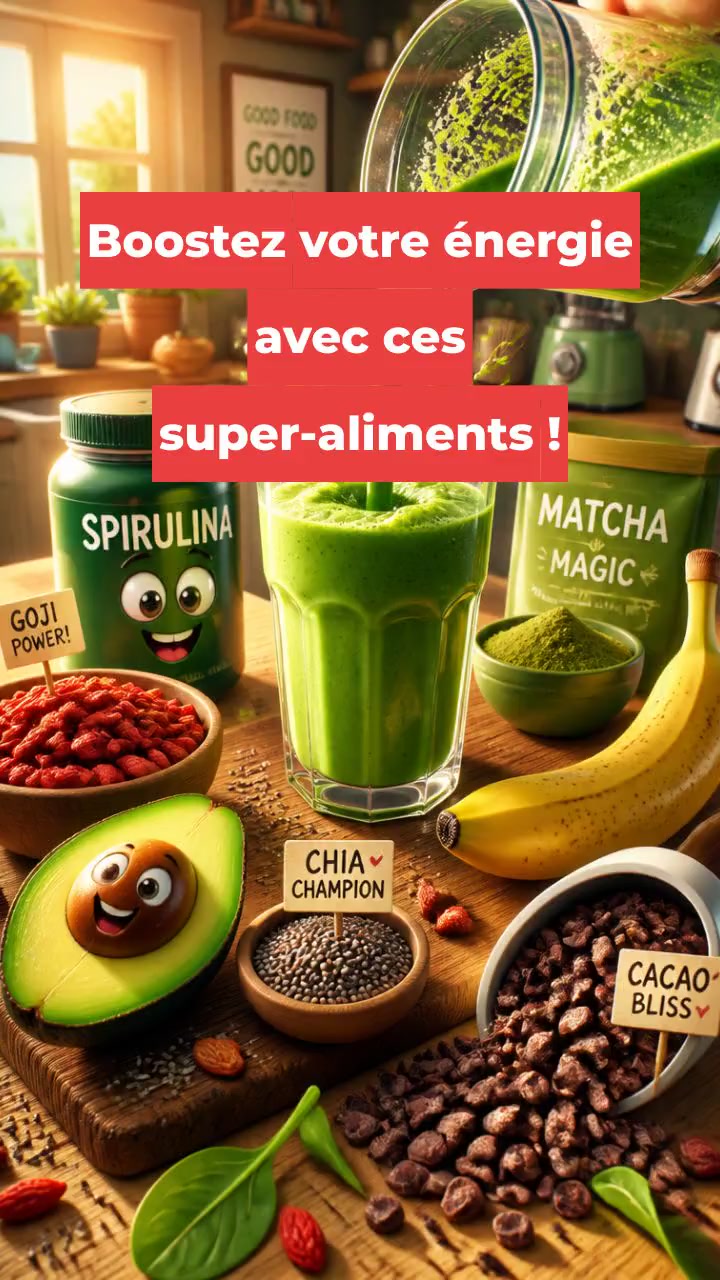Boostez votre énergie avec ces super-aliments !