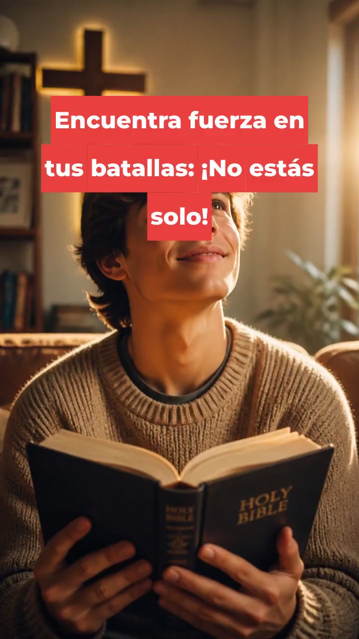 Encuentra fuerza en tus batallas: ¡No estás solo!