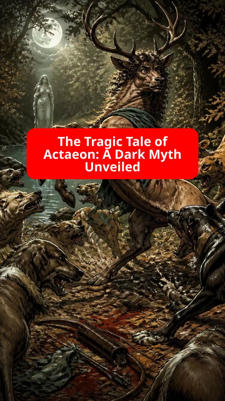 The Tragic Tale of Actaeon: A Dark Myth Unveiled