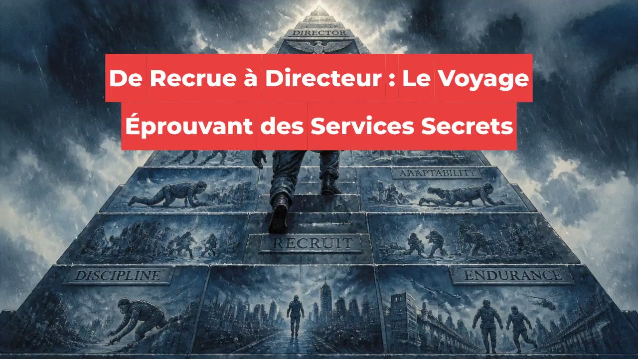 De Recrue à Directeur : Le Voyage Éprouvant des Services Secrets