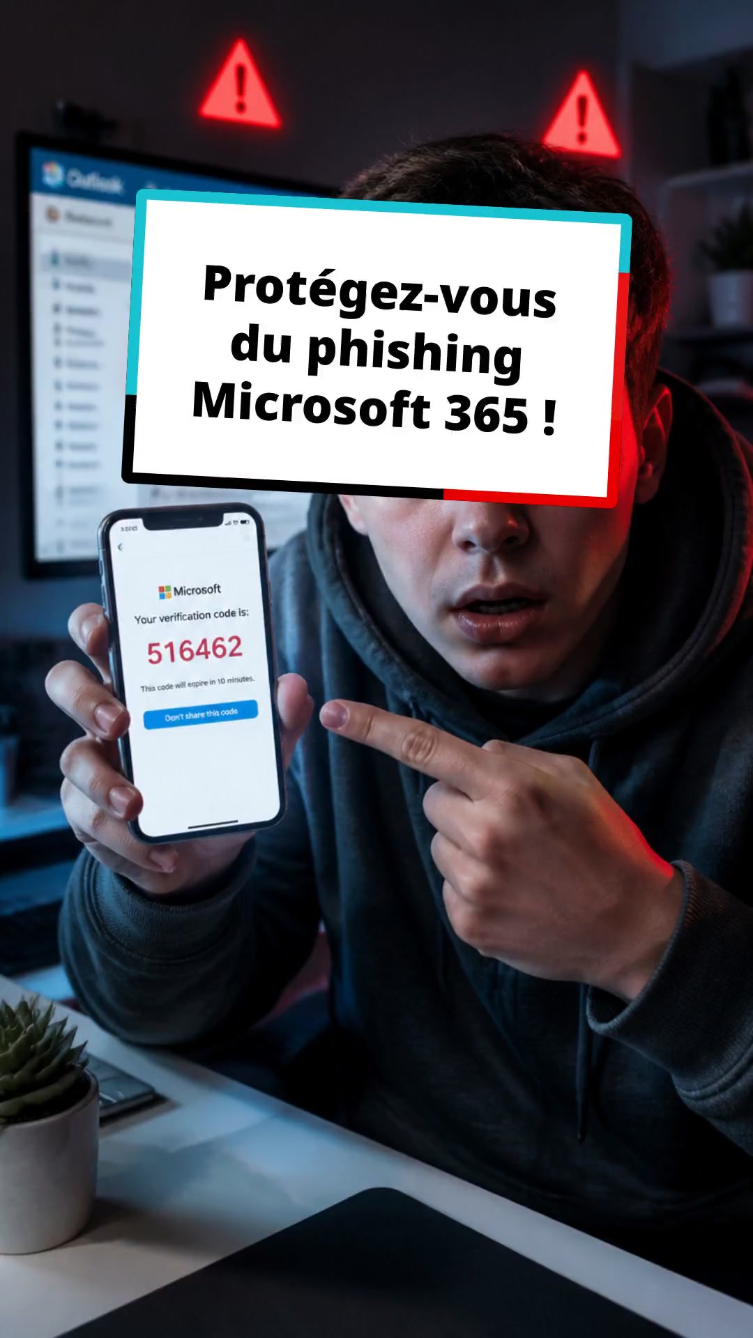 Protégez-vous du phishing Microsoft 365 !