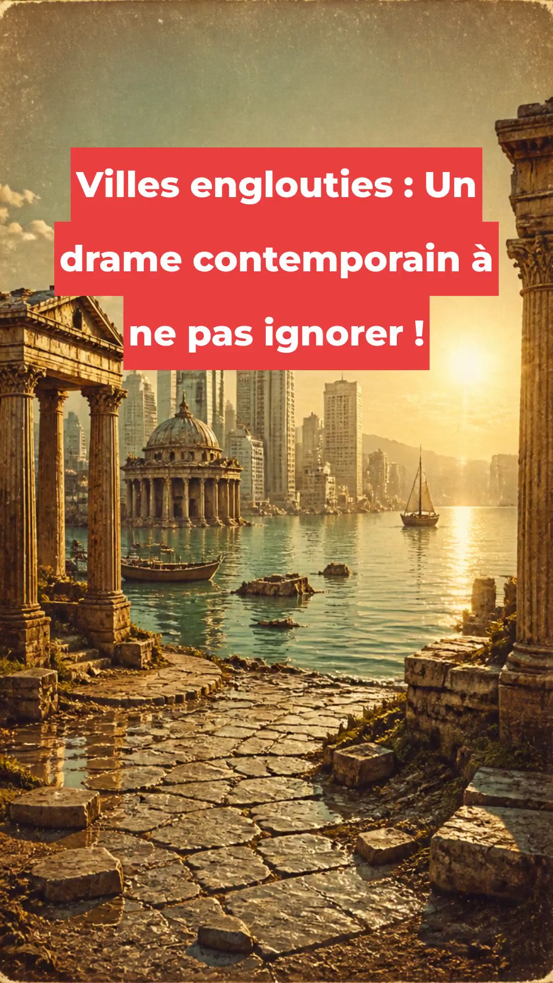 Villes englouties : Un drame contemporain à ne pas ignorer !