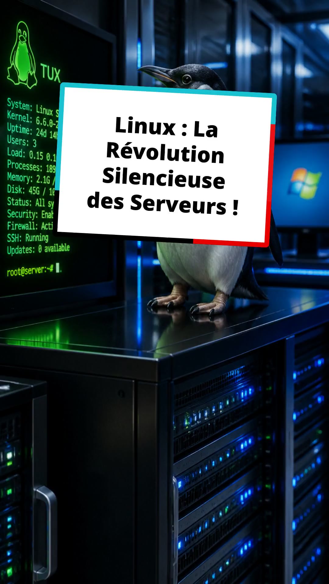 Linux : La Révolution Silencieuse des Serveurs !