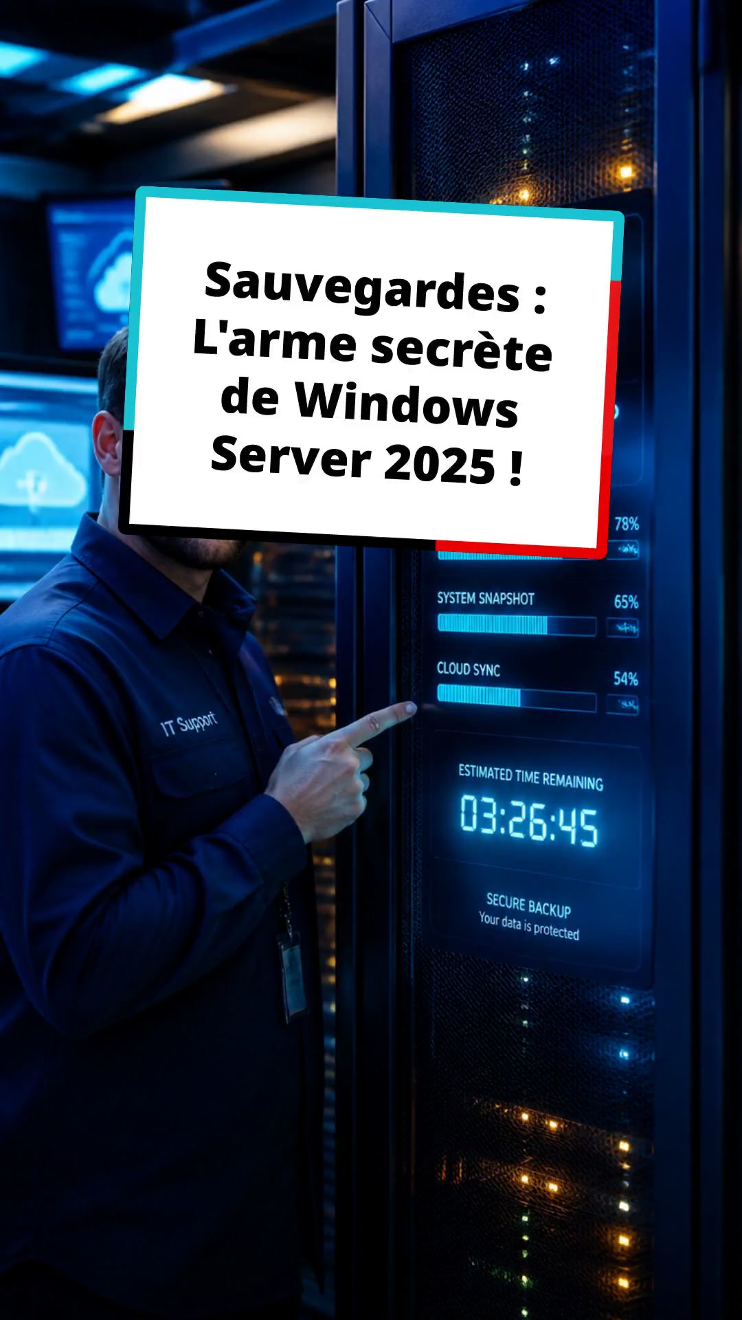 Sauvegardes : L'arme secrète de Windows Server 2025 !