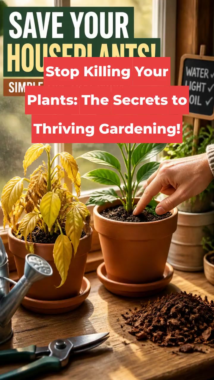 Stop Killing Your Plants: The Secrets to Thriving Gardening!