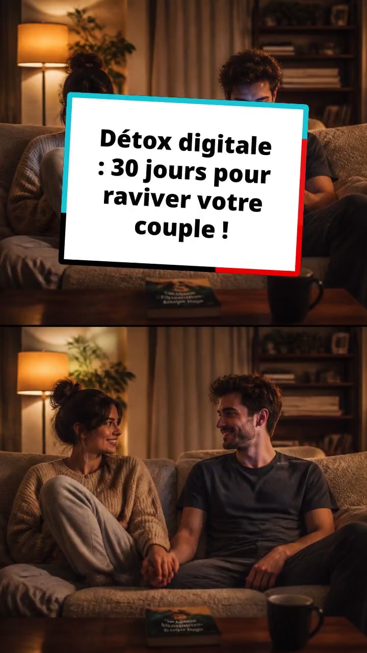 Détox digitale : 30 jours pour raviver votre couple !